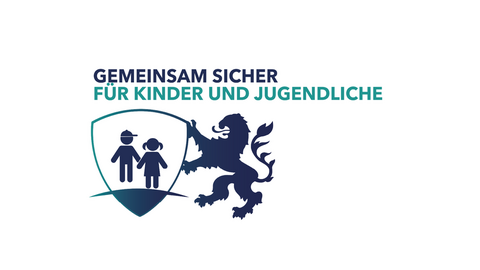 Logo Gemeinsam Sicher für Kinder und Jugendliche