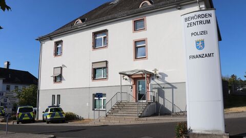 Gebäude der Polizeistation in Bad Schwalbach.