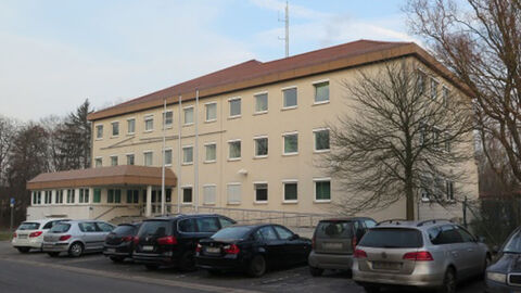 Gebäude der Polizeidirektion Wetterau und Polizeistation Friedberg