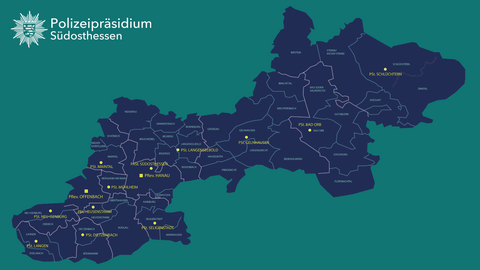 Polizeipräsidium Südosthessen Silhouette