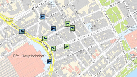 Videoschutzanlagen Bahnhofsgebiet