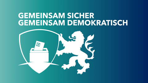 Logo Gemeinsam sicher Gemeinsam demokratisch