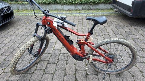 Rotes Pedelec, Bulls, Copperhead Evo