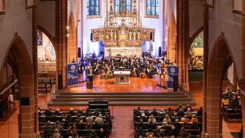 Besucherinnen und Besucher des Neujahrskonzerts