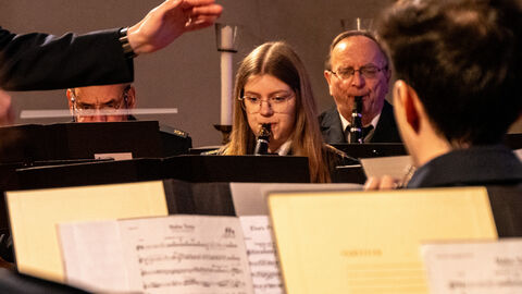 Klarinette im Landespolizeiorchester