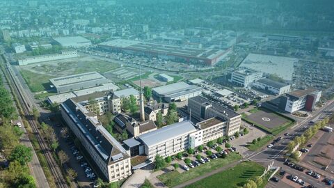 Polizeipräsidium Mittelhessen Luftaufnahme