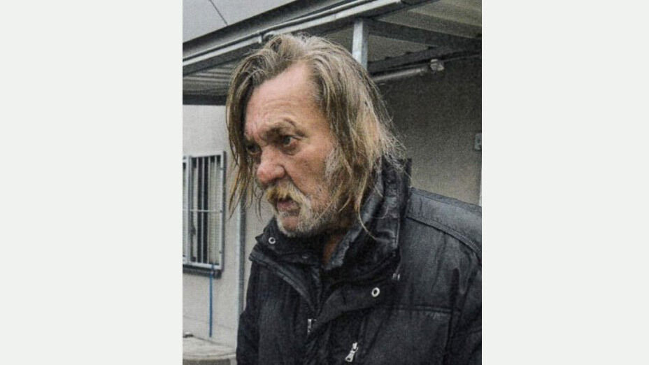 Vermisste männliche Person, hier mit längeren lockigen Haaren