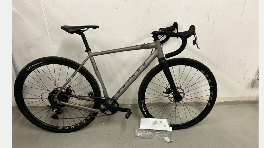 Sichergestelltes Rennrad