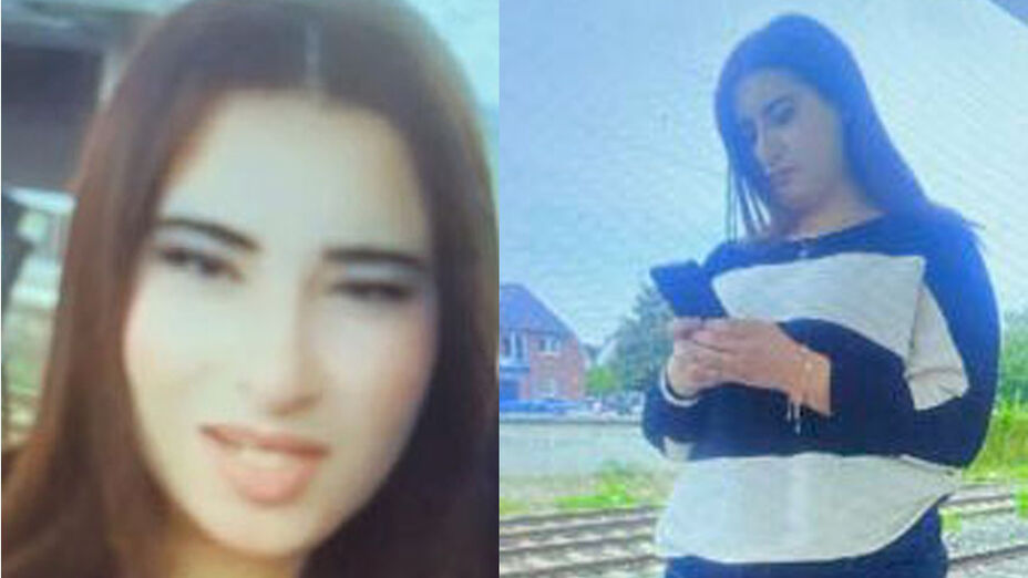 Collage der vermissten 15-jährige Hala aus Lich